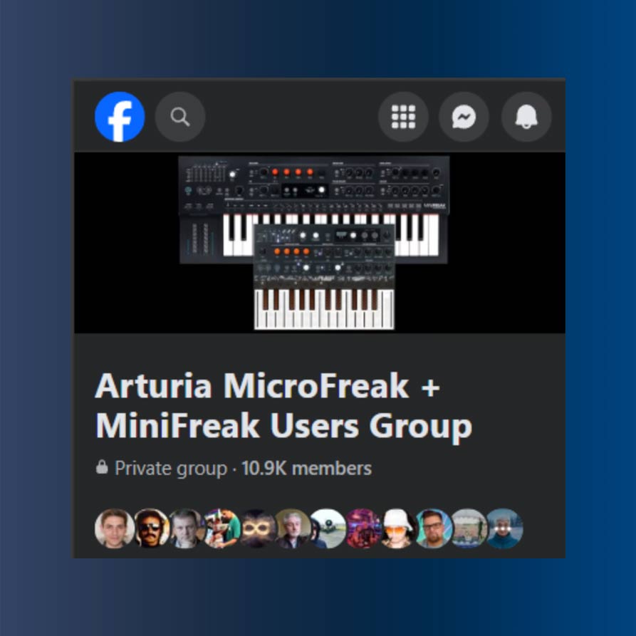The MicroFreak Community Facebook Group